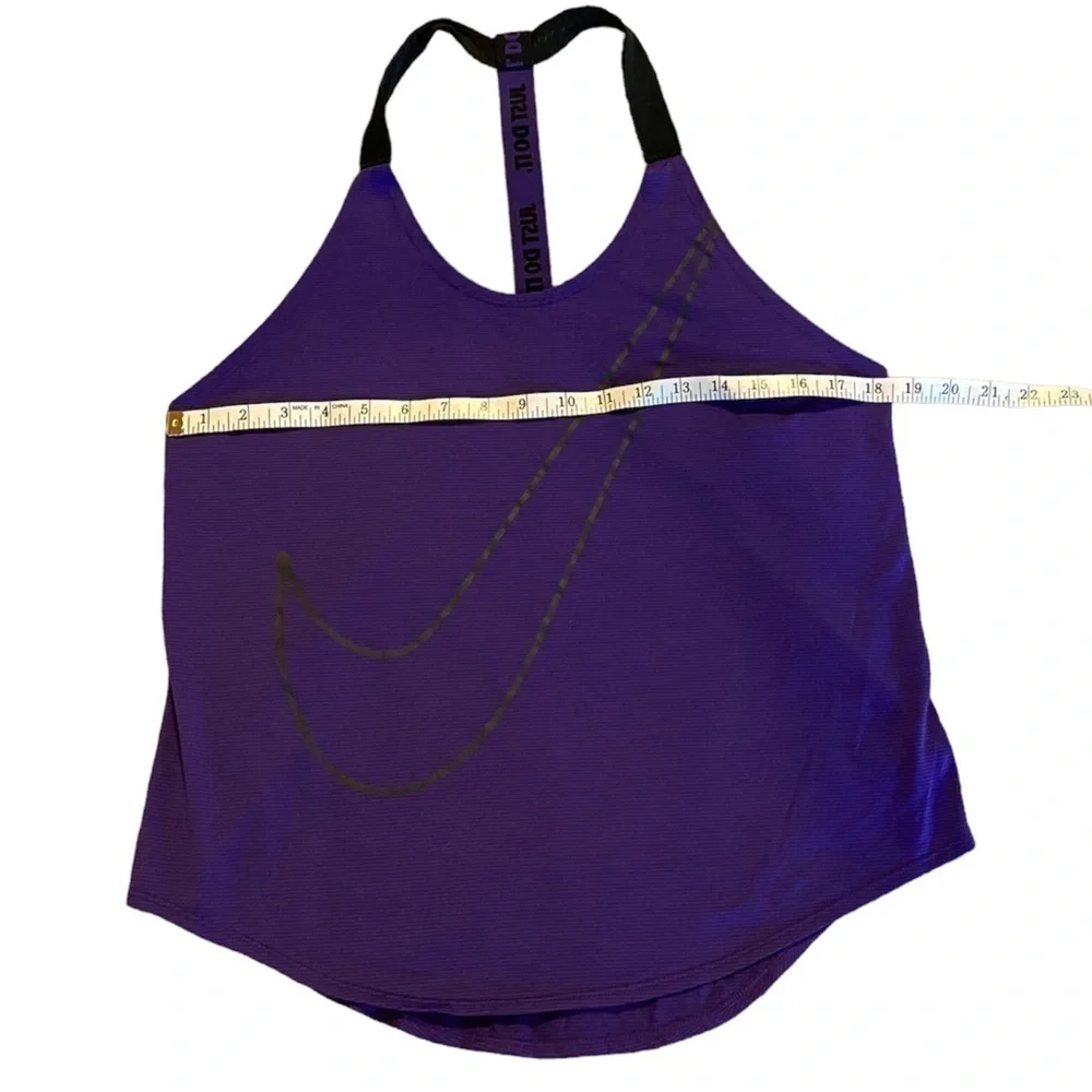 Nike elasticka Grx racer tank top purple woman’s size medium like new